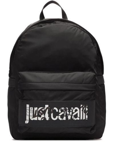 Just Cavalli Schwarzer rucksack