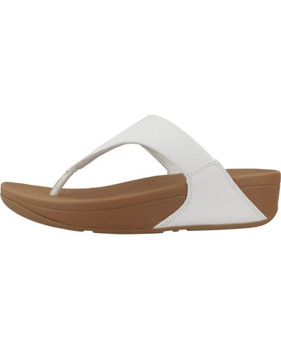 Fitflop Infradito in pelle - Bianco