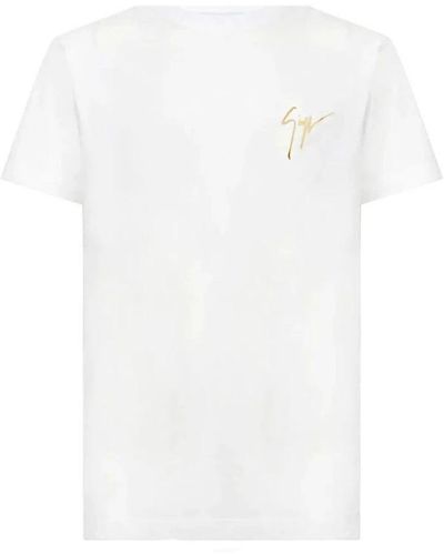 Giuseppe Zanotti T-Shirts - White