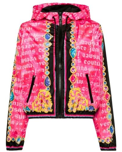 Versace Jeans Couture Light Jackets - Red