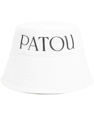 Patou Weißer bucket hat