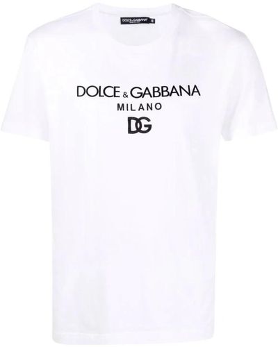 Dolce & Gabbana T-Shirts - White