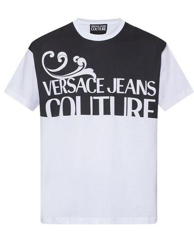 Versace T-shirt with logo - Weiß