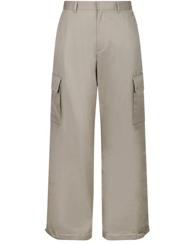 Off-White c/o Virgil Abloh Wide Trousers - Grey
