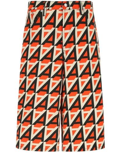 Dries Van Noten Trousers > cropped trousers - Orange