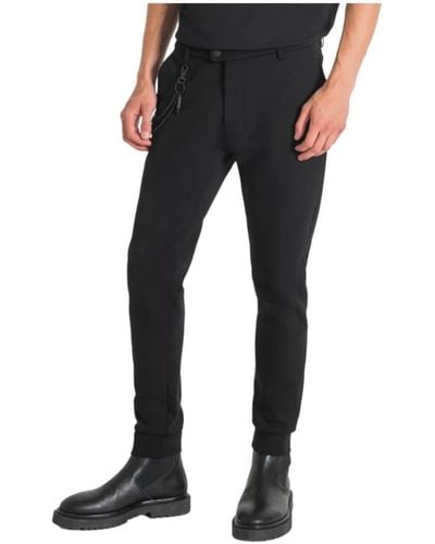 Antony Morato Slim-Fit Trousers - Black
