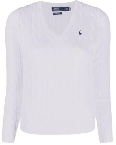 Ralph Lauren Long Sleeve Tops - White