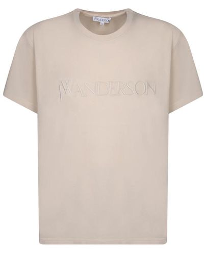 JW Anderson T-Shirts - Natural