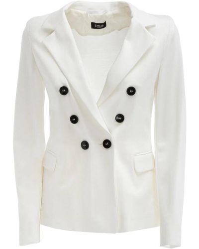 Emme Di Marella Jackets > blazers - Blanc