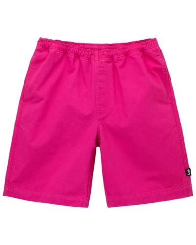 Stussy Casual Shorts - Pink