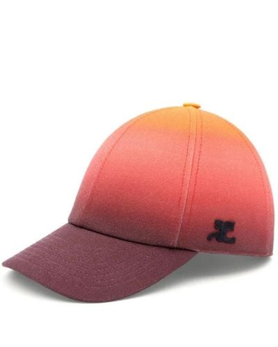 Courreges Chapeaux bonnets et casquettes - Rouge