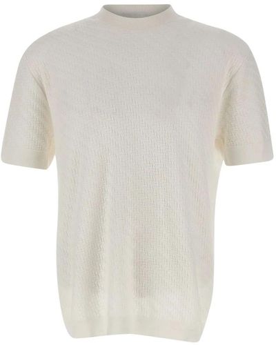 Paolo Pecora Tops > t-shirts - Blanc