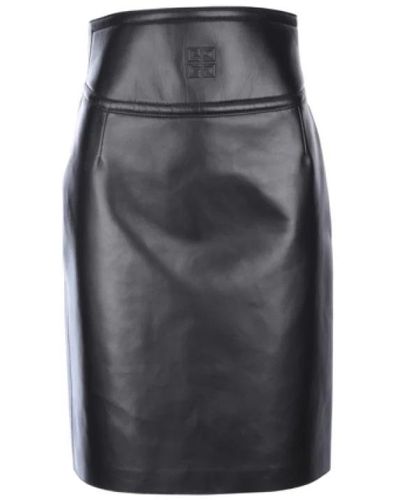 Givenchy Leather Skirts - Grey