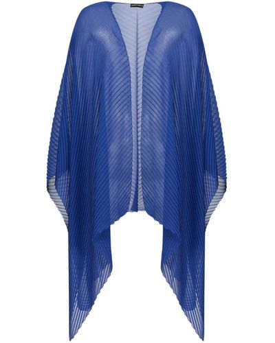 Emporio Armani Jackets > capes - Bleu