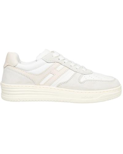 Hogan Weiße sneakers modell h630 memory foam