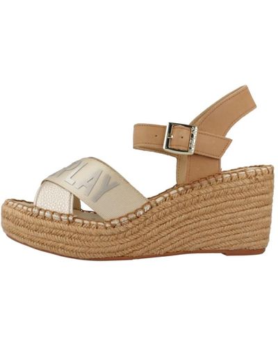 Replay Flat sandals - Metálico