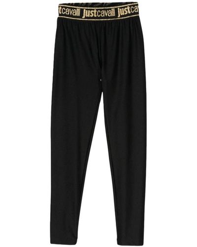 Just Cavalli Slim-Fit Pants - Black