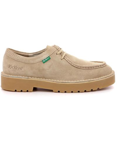 Kickers Daltrey low derby schuhe - Natur