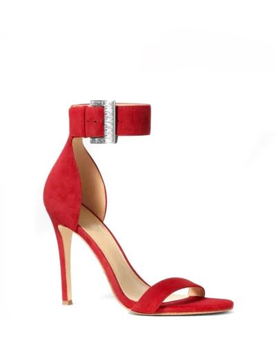 Michael Kors High Heel Sandals - Red