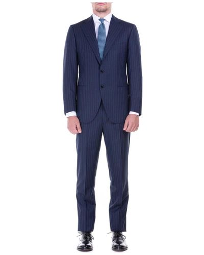 Cesare Attolini Suits - Blau