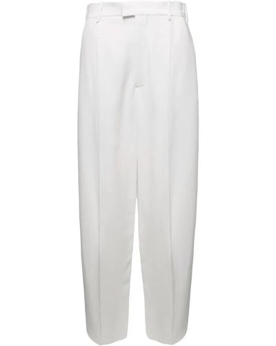 Marni Wide pantaloni - Bianco