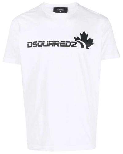 DSquared² T-Shirts - Weiß