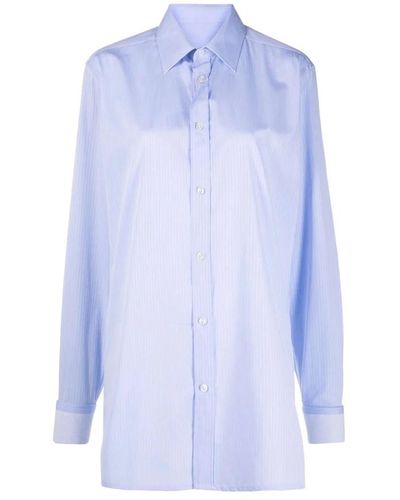 Maison Margiela Blouses & shirts > shirts - Bleu