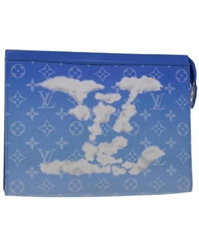 Louis Vuitton Pre-owned > pre-owned bags > pre-owned clutches - Bleu