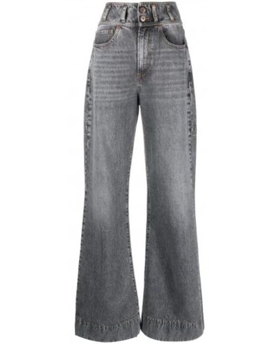 3x1 Jeans > flared jeans - Gris