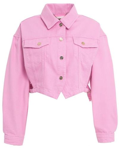Blugirl Blumarine Jackets > denim jackets - Rose