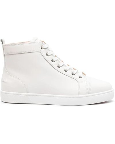Christian Louboutin Weiße high top sneakers