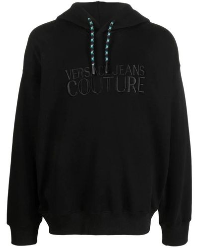 Versace Jeans Couture Hoodies - Black