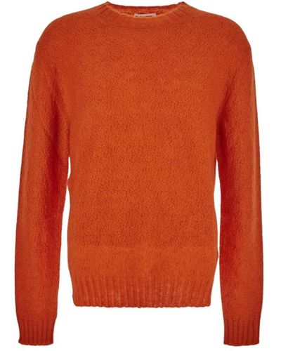Jil Sander Klassischer crew neck sweater - Orange