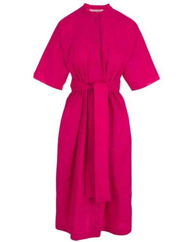 Liviana Conti Midi Dresses - Pink