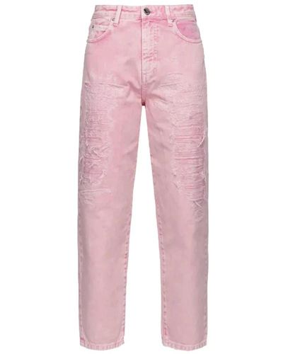 Pinko Zerrissene denim-jeans o - Pink