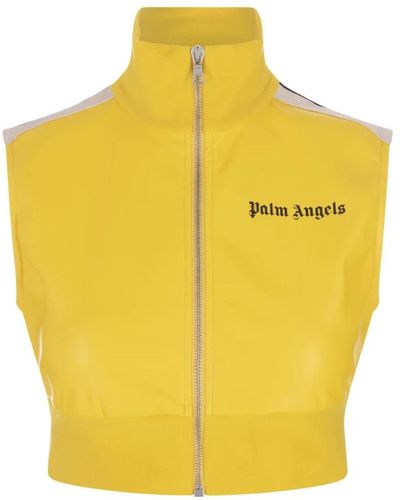Palm Angels Zip-Throughs - Yellow