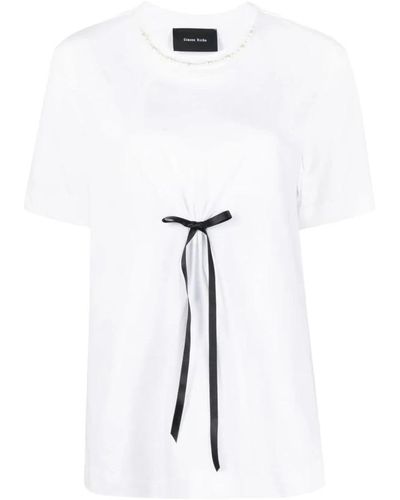 Simone Rocha T-Shirts - Weiß