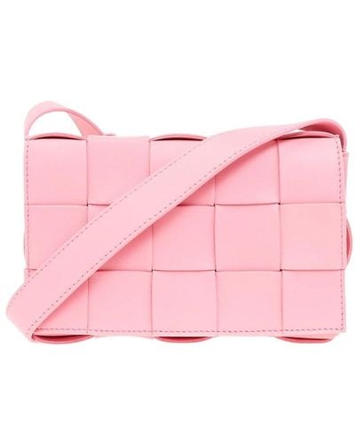 Bottega Veneta Cross Body Bags - Pink