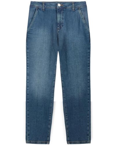 mötivi Regular jeans mit bügelfalte - Blau