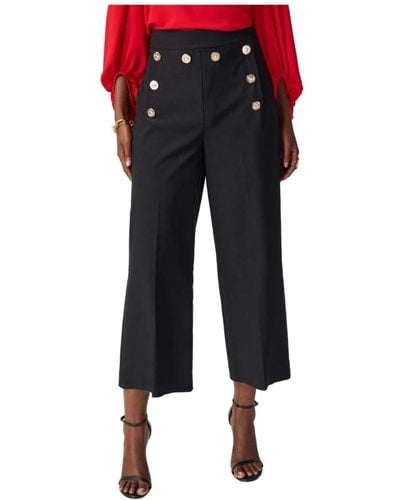 Joseph Ribkoff Cropped Trousers - Red
