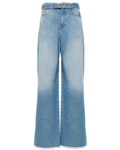 Twin Set Wide Jeans - Blue