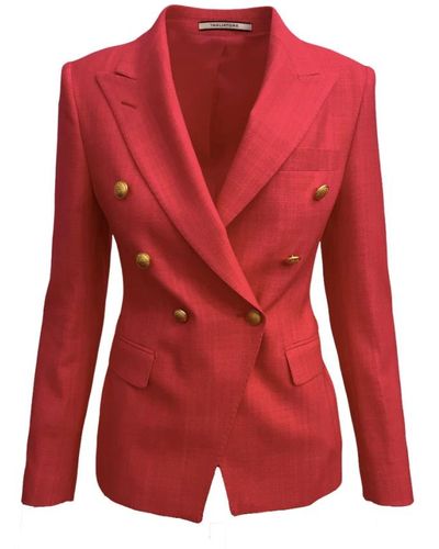 Tagliatore Jackets > blazers - Rouge