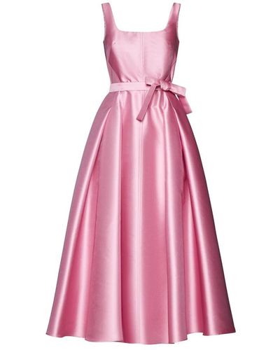 Blanca Vita Midi Dresses - Pink
