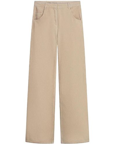 Pom Wide Trousers - Natural