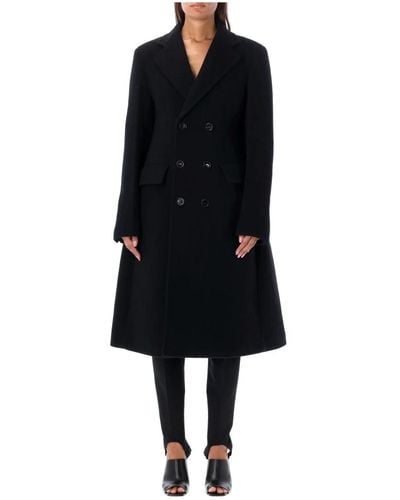 Bottega Veneta Coats > double-breasted coats - Noir