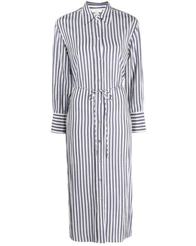 Vince Shirt Dresses - Blue