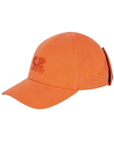 C.P. Company Caps - Orange