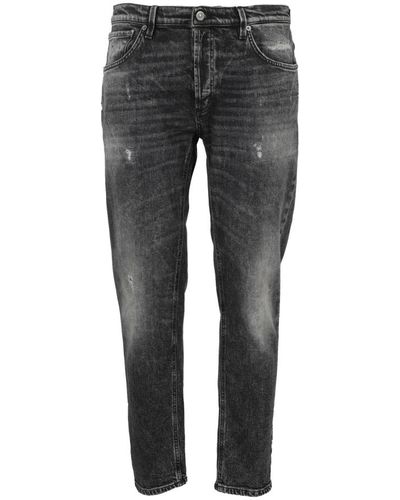 Dondup Stylische denim-jeans für männer - Grau