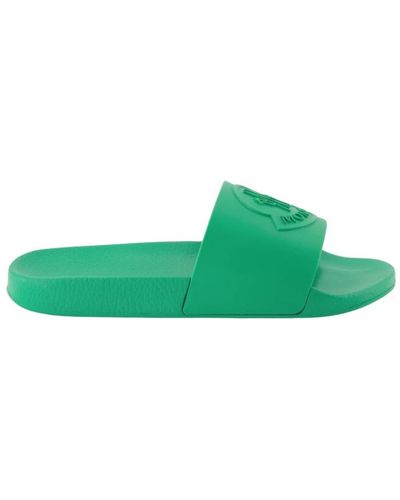 Moncler Shoes > flip flops & sliders > sliders - Vert