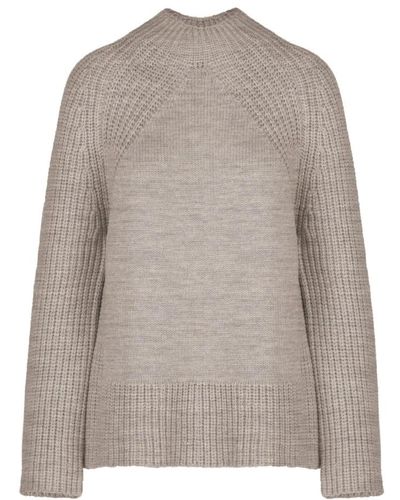 Bomboogie Round-Neck Knitwear - Grey